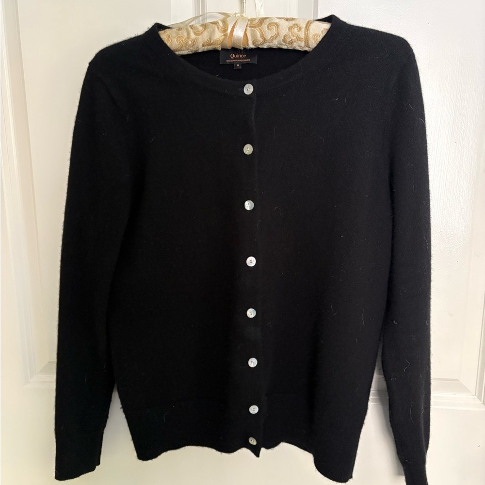 Quince Women's Black Sweater